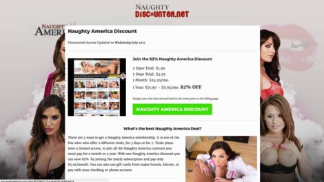 Naughtyamerica Discounted