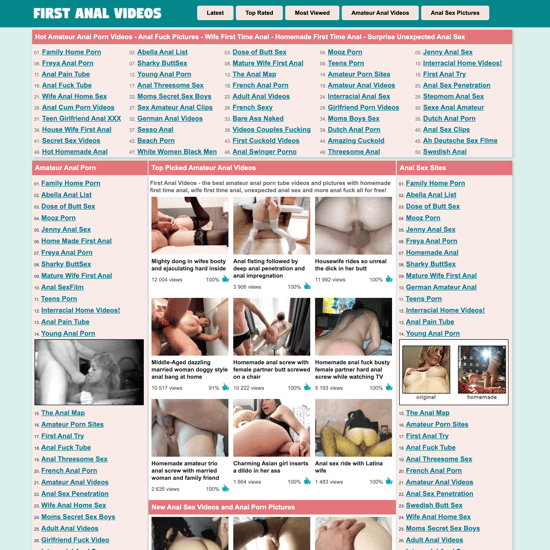 21+ Best Anal Porn Sites