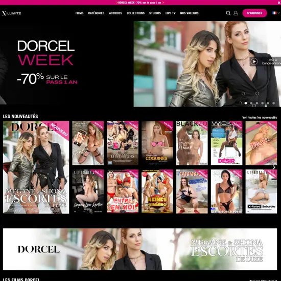 Xillimité - imagem de sites pornográficos franceses